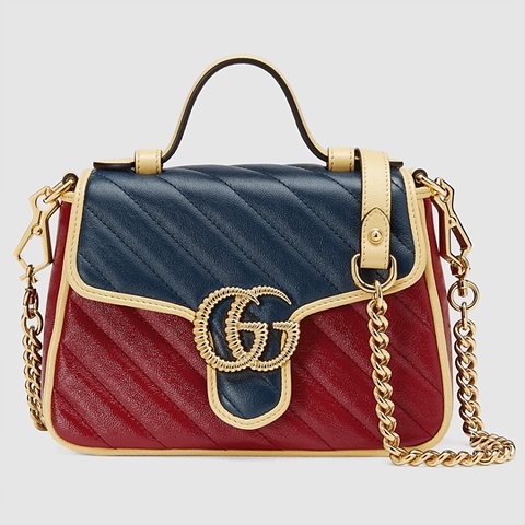 [Premium] GUCCI 구찌 [GG 마몽] 미니 탑 핸들백 583571 1X5CG 6775