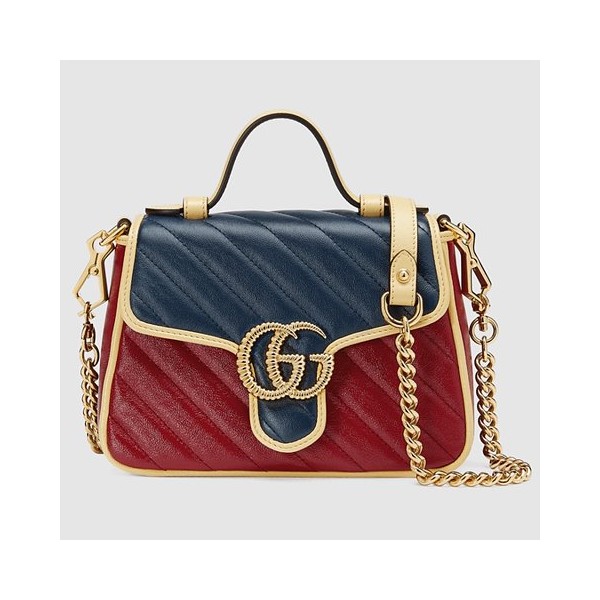 [Premium] GUCCI 구찌 [GG 마몽] 미니 탑 핸들백 583571 1X5CG 6775-레플리카 사이트 쇼핑몰 RSMALL