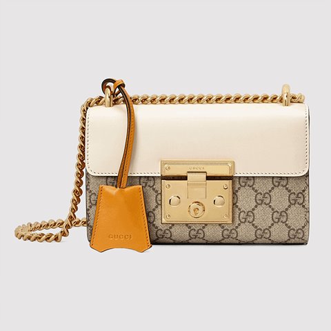 [Premium] GUCCI 구찌 [패들락] 스몰 숄더백 ‎409487 KLQJG 9763