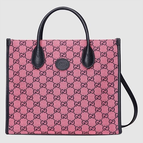 [Premium] GUCCI 구찌 GG 멀티컬러 스몰 토트백 pink ‎659983 2UZAN 5279