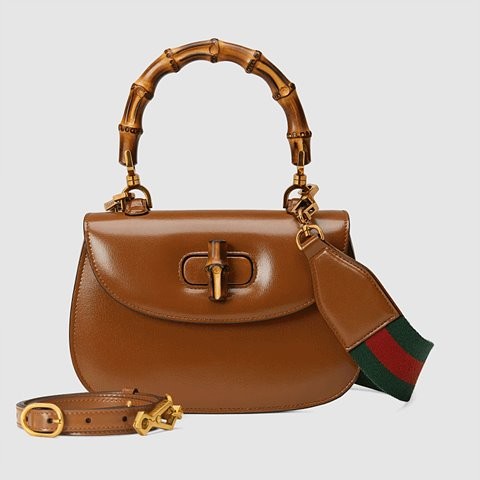 [Premium] GUCCI 구찌 뱀부 스몰 탑 핸들백 2color ‎675797 10ODT 2579