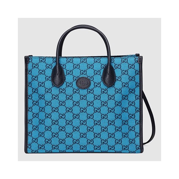 GUCCI 구찌 GG 멀티컬러 스몰 토트백 blue 659983 2UZAN 4487-레플리카 사이트 쇼핑몰 RSMALL