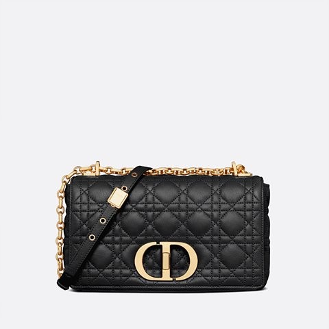 [Premium] DIOR 디올 CARO 미디엄 백 black M9242UWHC_M900