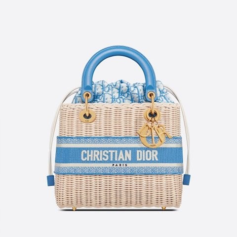[Premium] DIOR 디올 미디엄백 콘플라워 블루 M0565CMVO_M917