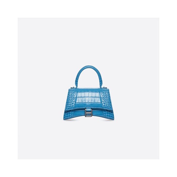[Premium] BALENCIAGA 발렌시아가 HOURGLASS 스몰 탑 핸들백 sky 2size 5935461LR6Y4619-레플리카 사이트 쇼핑몰 RSMALL