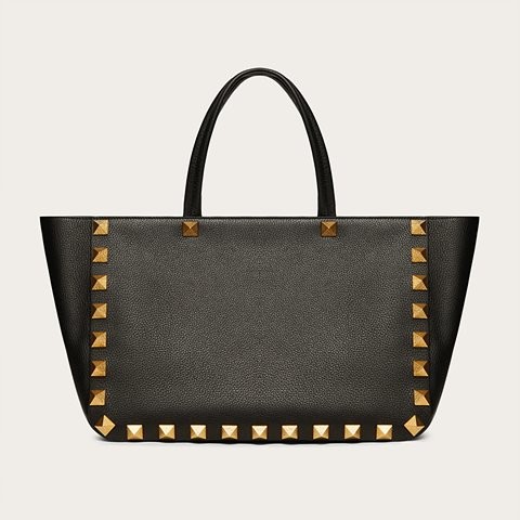[Premium] VALENTINO 발렌티노 ROMAN STUD 쇼퍼백 black VW2B0I66UKI0NO