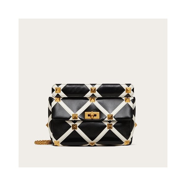 [Premium] VALENTINO 발렌티노 그리드 나파 가죽 ROMAN STUD THE SHOULDER BAG 체인 백 WW0B0I60ZDF790-레플리카 사이트 쇼핑몰 RSMALL
