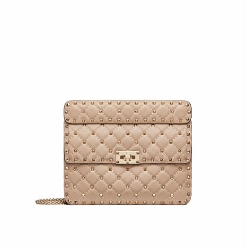 [Premium] VALENTINO 발렌티노 나파 가죽 락스터드 스파이크 백 ZW2B0122NAPP45