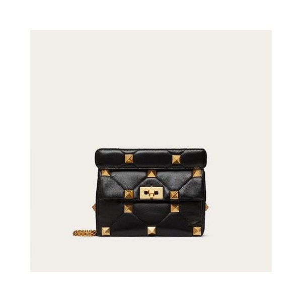 [Premium] VALENTINO 발렌티노 미디엄 로만 스터드 숄더백 블랙 2W2B0I82BSF0NO-레플리카 사이트 쇼핑몰 RSMALL