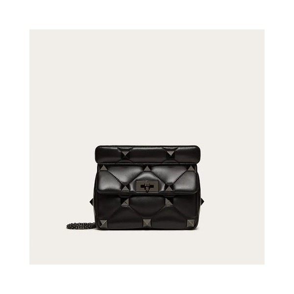 [Premium] VALENTINO 발렌티노 미디엄 로만 스터드 숄더백 블랙 2W2B0I82LWB0NO-레플리카 사이트 쇼핑몰 RSMALL