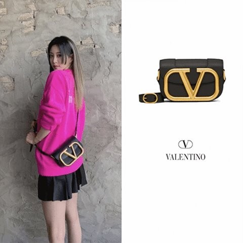 [Premium] VALENTINO 발렌티노 송아지 가죽 SUPERVEE 크로스바디백 