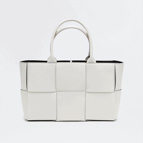 [Premium] BOTTEGA VENETA 보테가베네타 스몰 아르코 토트백 white 652867VMAY39041
