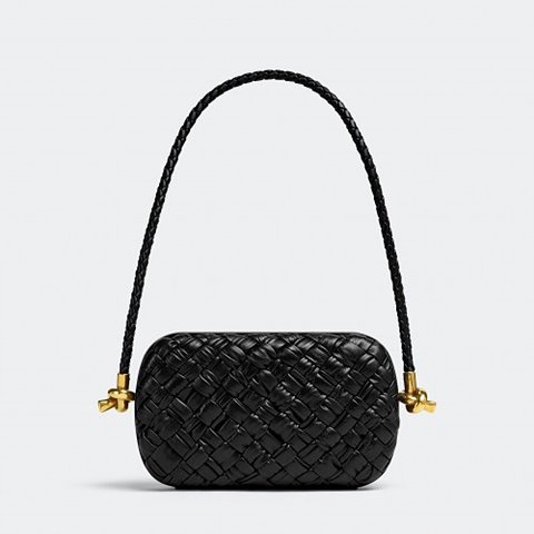 [Premium] BOTTEGA VENETA 보테가베네타 스트랩 놋 미노디에르 에 블랙 717623V2H411019