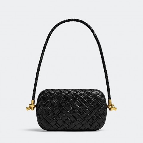 [Premium] BOTTEGA VENETA 보테가베네타 스트랩 놋 미노디에르 에 블랙 717623V2H411019