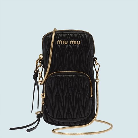 [Premium] MIUMIU 미우미우 마테라쎄 나파 가죽 미니백 black 5BP066_N88_F0002_V_OOO