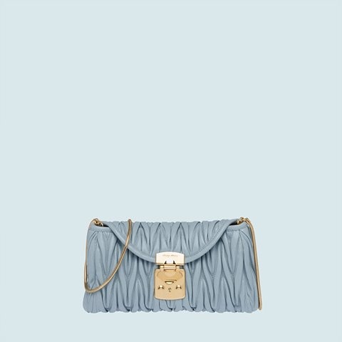 [Premium] MIUMIU 미우미우 마테라쎄 나파 가죽 숄더백 sky 5BH196_N88_F0012_V_OOO