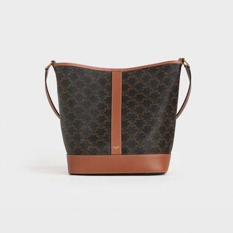 셀린 MEDIUM BUCKET IN TRIOMPHE CANVAS 191132CAS.04LU