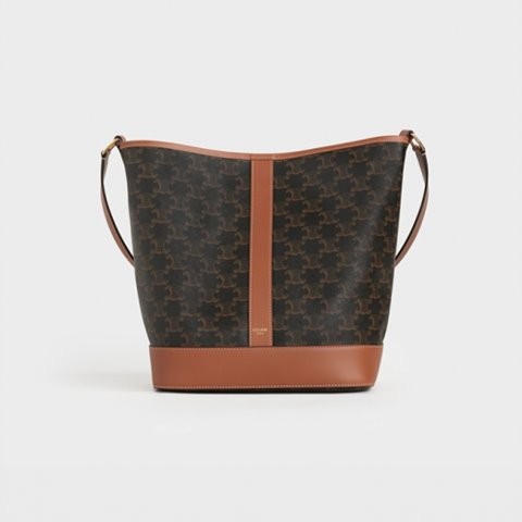 셀린 MEDIUM BUCKET IN TRIOMPHE CANVAS 191132CAS.04LU
