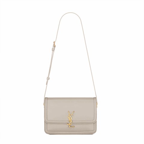 [Premium] YVESSAINT LAURENT 입생로랑 박스 생 로랑 가죽 소재의 SOLFERINO 미디엄 사첼 백 6343050SX0W9207