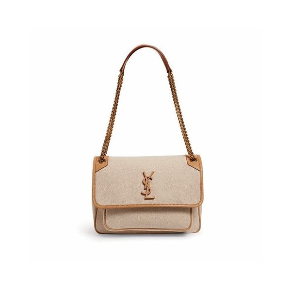 [Premium] YVESSAINTLAURENT 입생로랑 미디엄 니키 캔버스 &레더 숄더백 15653617-레플리카 사이트 쇼핑몰 RSMALL