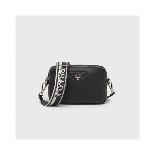 [Premium] PRADA 프라다 더블 지퍼 숄더백 블랙 1BH082_2DKV_F0002_V_3OM-레플리카 사이트 쇼핑몰 RSMALL
