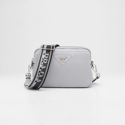 [Premium] PRADA 프라다 더블 지퍼 숄더백 콘플라워 1BH082_2DKV_F010I_V_3OM