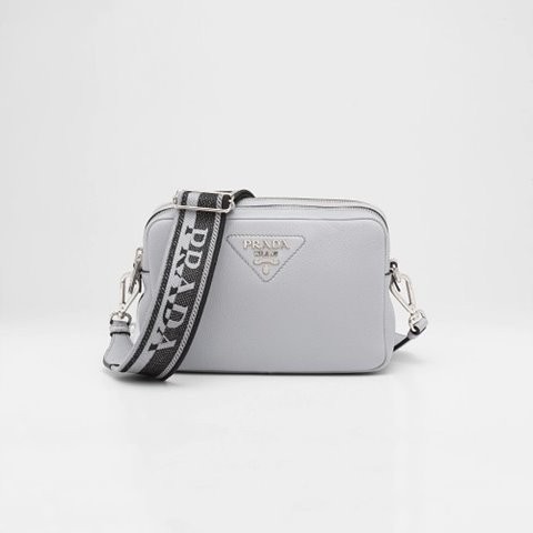 [Premium] PRADA 프라다 더블 지퍼 숄더백 콘플라워 1BH082_2DKV_F010I_V_3OM