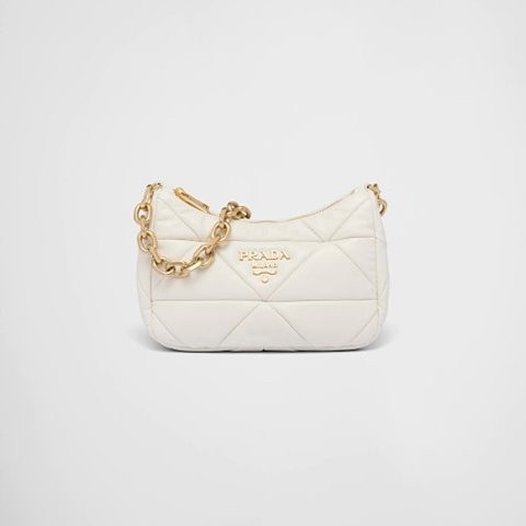 [Premium] PRADA 프라다 보르샤 프라다 시스템 숄더백 화이트 1BC157_2DMO_F0009_V_TWO