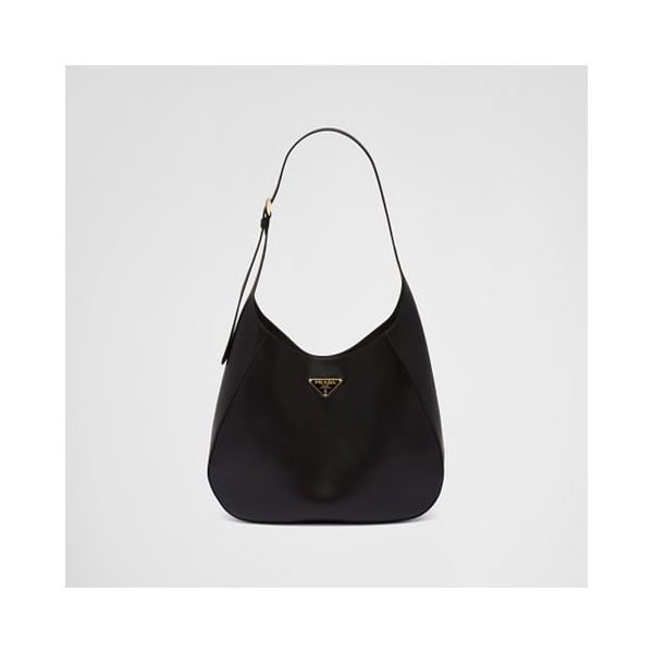 [Premium] PRADA 프라다 탑스티치 장식 라지 가죽 숄더백 블랙 1BC181_2AIX_F0002_V_OOO-레플리카 사이트 쇼핑몰 RSMALL
