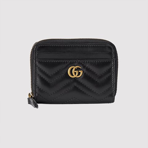 [Premium] GUCCI 구찌 [GG 마몽] 지퍼 달린 마틀라세 카드 케이스 지갑 3color ‎671772 DTDHT 1000