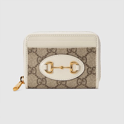 [Premium] GUCCI 구찌 [홀스빗 1955] 카드 케이스 white 658549 92TCG 9761