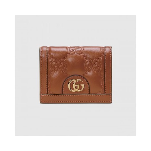 [Premium] GUCCI 구찌 GG 마틀라세 카드 케이스 지갑 브라운 723786 UM8IG 2546-레플리카 사이트 쇼핑몰 RSMALL