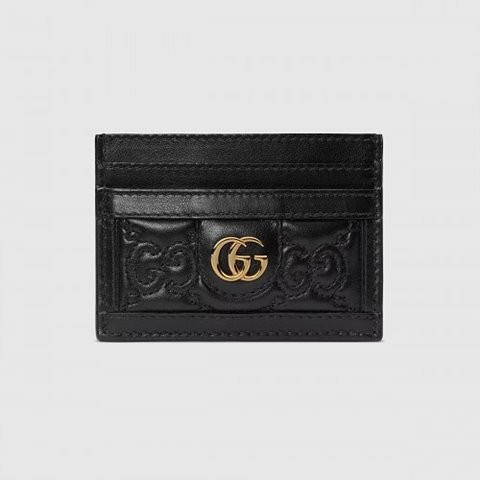 Premium] GUCCI 구찌 GG 마틀라세 카드 케이스 블랙 723790 UM8IG 1000