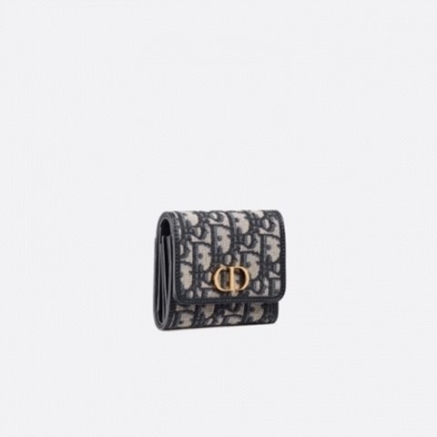 [Premium] DIOR 디올 30 MONTAIGNE LOTUS 반지갑 S2057UTZQ_M928