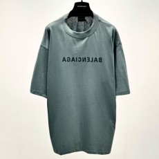 발렌시아가 전면이니셜 반팔티 S-XL (2color)