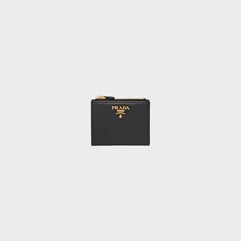 프라다 사피아노 메탈 로고 반지갑 1ML023_QWA_F0002
