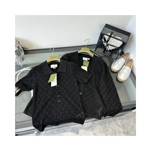구찌 여성 시스루 카라티 가디건 SET 2color S-L-레플리카 사이트 쇼핑몰 RSMALL