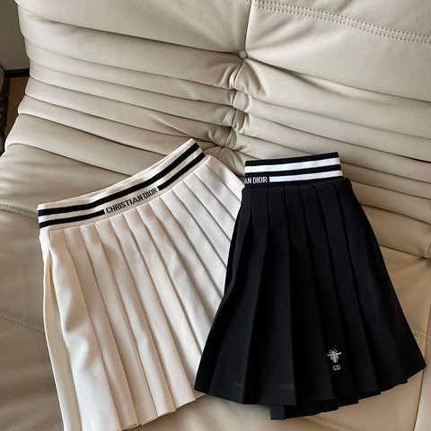 디올 여성 주름 미니스커트 2color S-L
