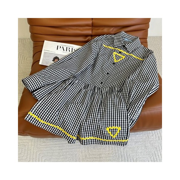 프라다 여성 체크 셔츠 숏팬츠 SET S-L-레플리카 사이트 쇼핑몰 RSMALL