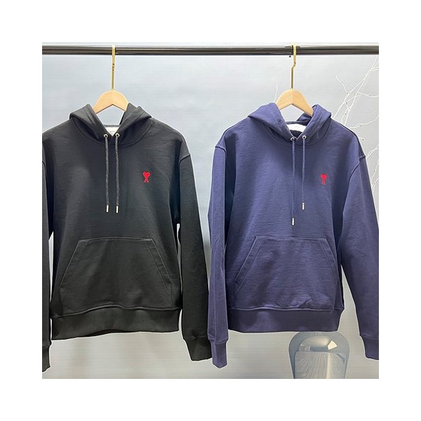 아미 전면로고 후드티 (2color) S-XL-레플리카 사이트 쇼핑몰 RSMALL