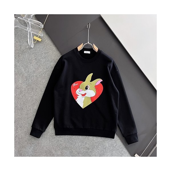 디올 하트 래빗 프린트 맨투맨 (2color)-레플리카 사이트 쇼핑몰 RSMALL