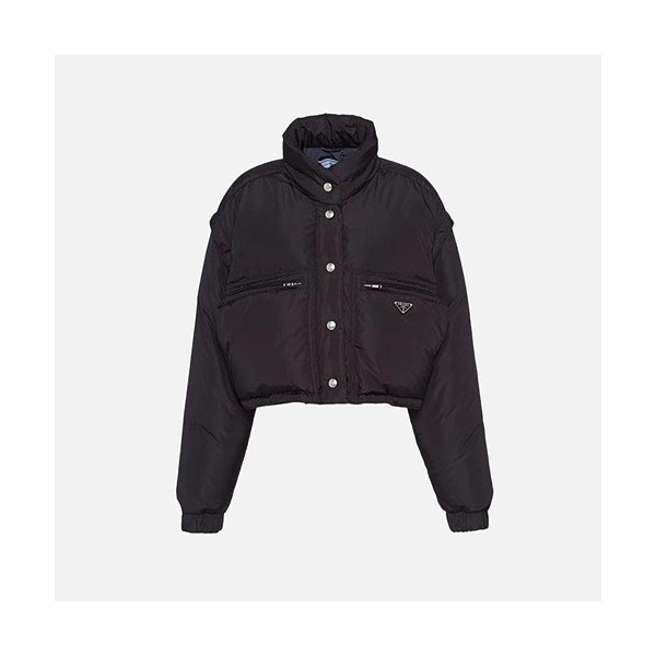 프라다 리나일론 크롭 다운 자켓 S-XL-레플리카 사이트 쇼핑몰 RSMALL