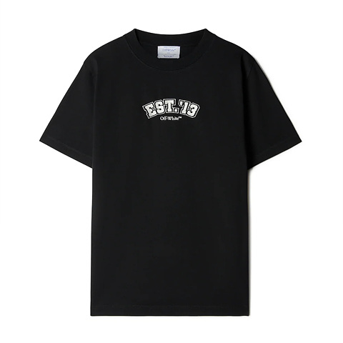 오프화이트 슬림 쇼츠 슬리브 반팔티 S-XL 2color