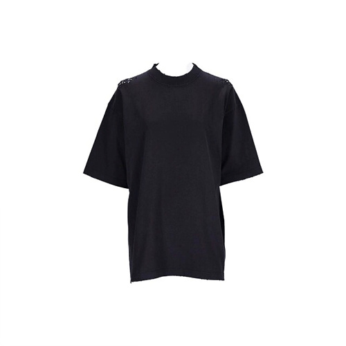 발렌시아가 백 로고 오버사이즈 반팔티 XS-L