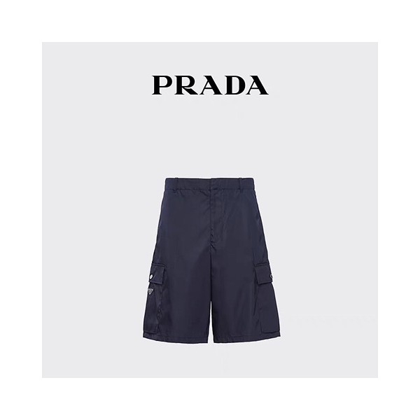 프라다 리나일론 버뮤다 블랙 쇼츠 S-XL-레플리카 사이트 쇼핑몰 RSMALL