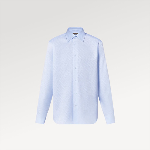 루이비통 롱 슬리브드 코튼 셔츠 S-XL