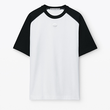 알렉산더 왕 져지 반소매 레귤러핏 반팔티 S-XL