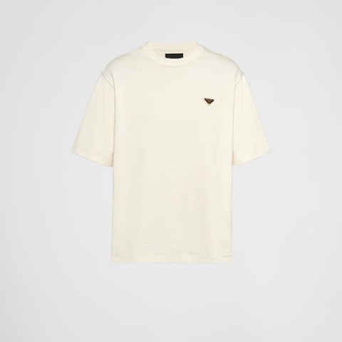 프라다 삼각 로고 반팔티 S-XL